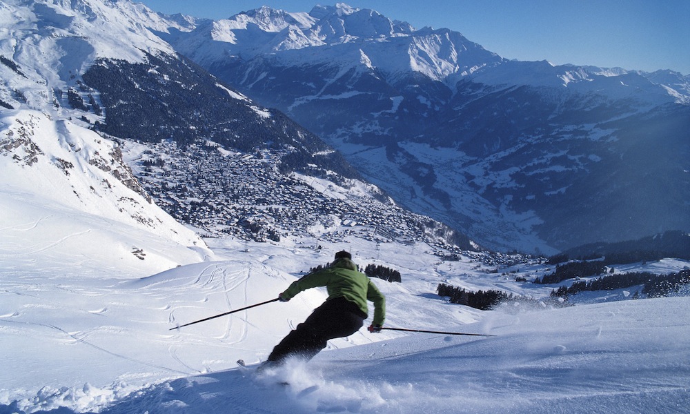 The best ski runs in the Alps