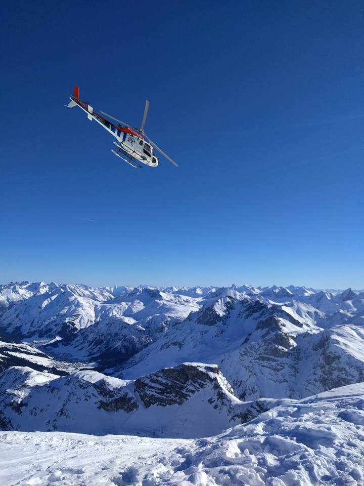 heli ski st anton austria